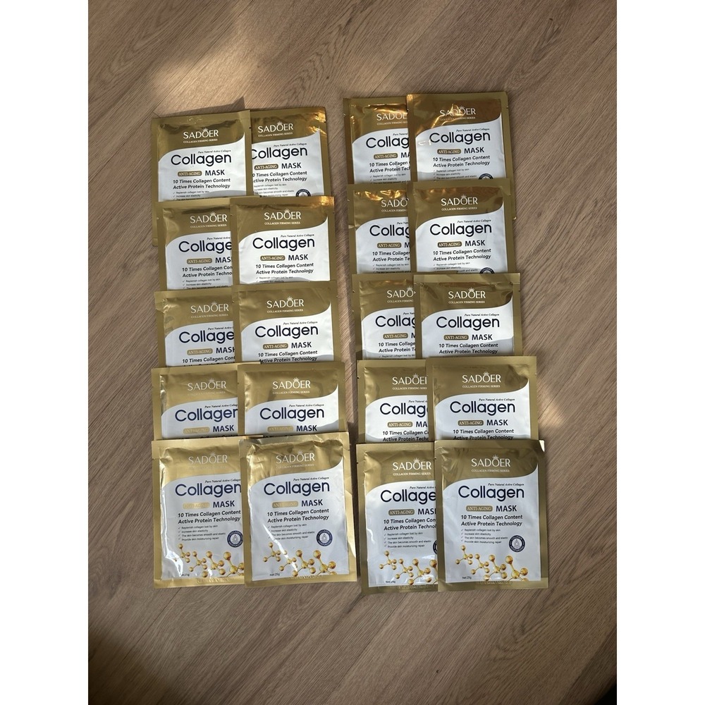 20pc Anti-wrinkle Collagen Face Mask Moisturizing Anti-aging Repair Brightening